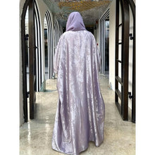 Charger l'image dans la galerie, Abaya Kimono Violet