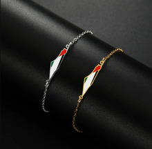 Charger l'image dans la galerie, bracelet palestine en or