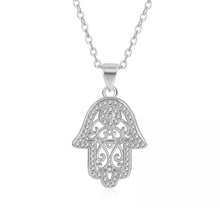 Charger l'image dans la galerie, Collier main de fatma en argent