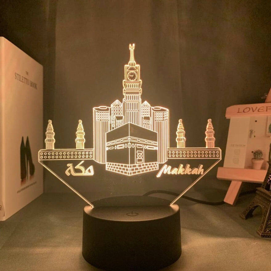 Lampe 3D Makkah